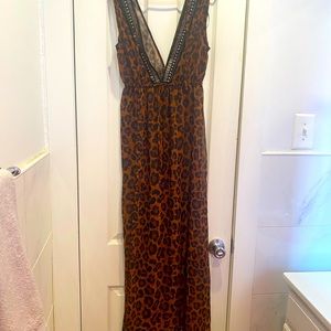 Animal print Cover up